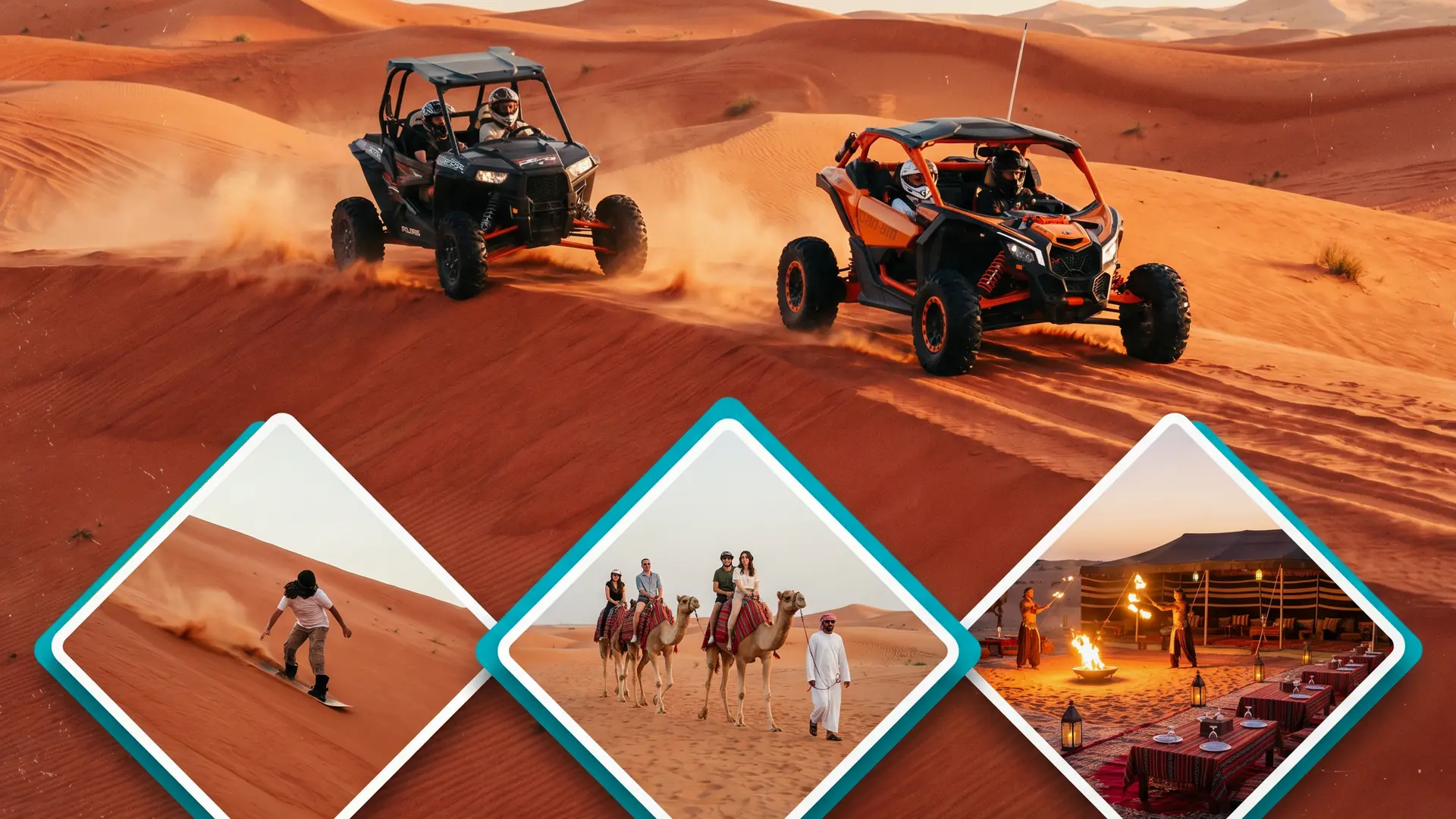 Buggy + Camel combo - Desert Buggy Rental Dubai