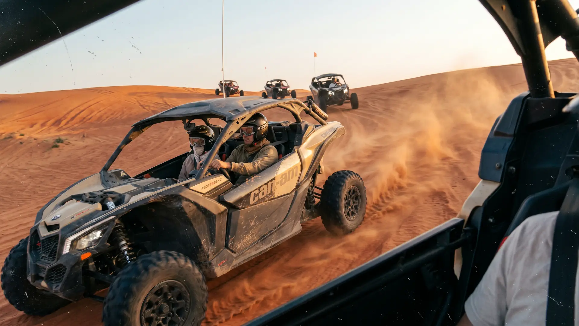 Polaris vs Can-Am Buggy Dubai comparison visual for Dubai desert tours - Desert Buggy Rental Dubai