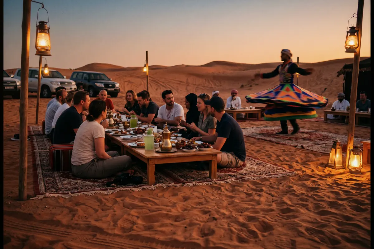 Desert Safari Dubai Price Guide desert safari scene in Lahbab red dunes Dubai - Desert Buggy Rental Dubai