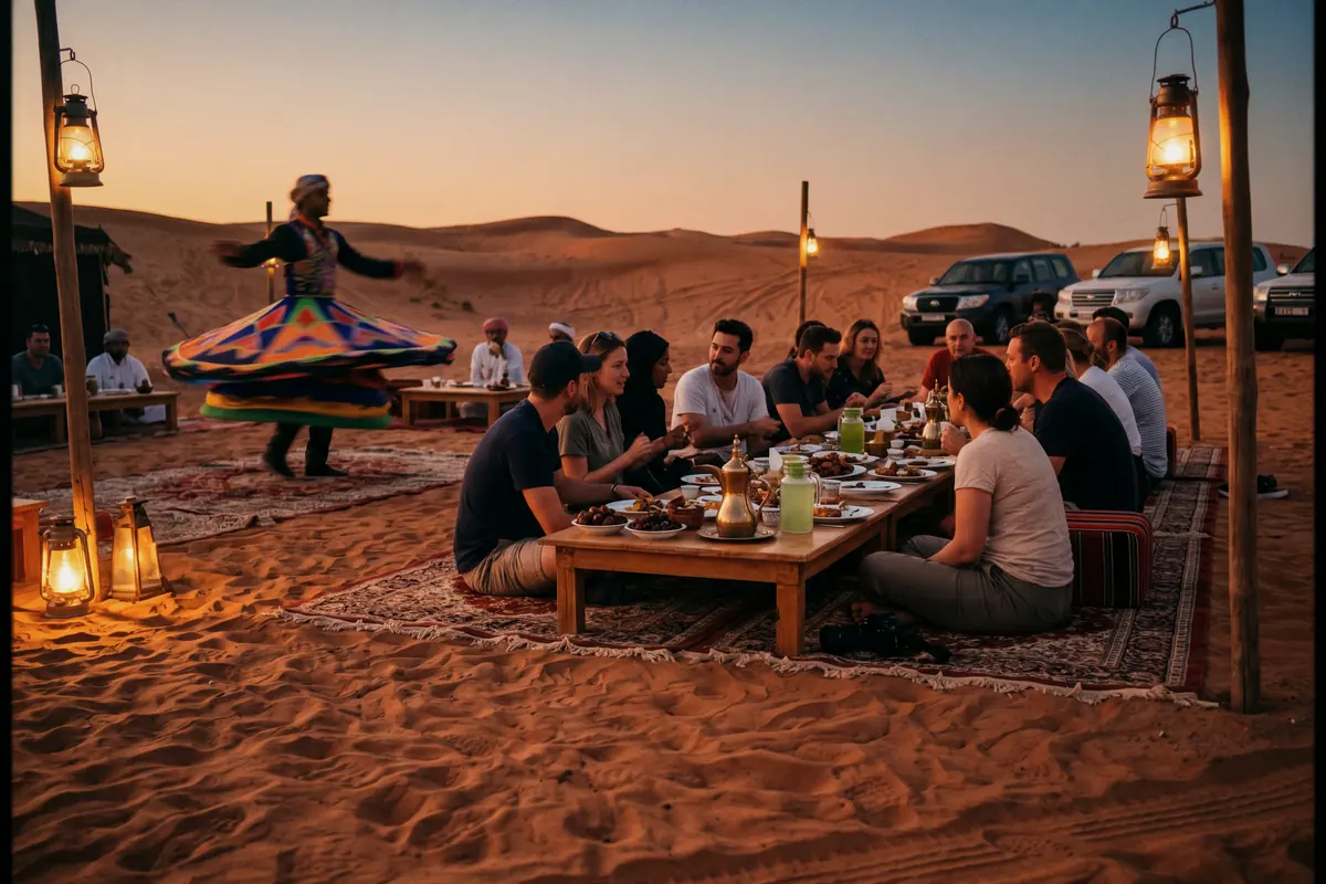 Desert Safari with BBQ Dinner combo package with Dubai desert activities - Desert Buggy Rental Dubai