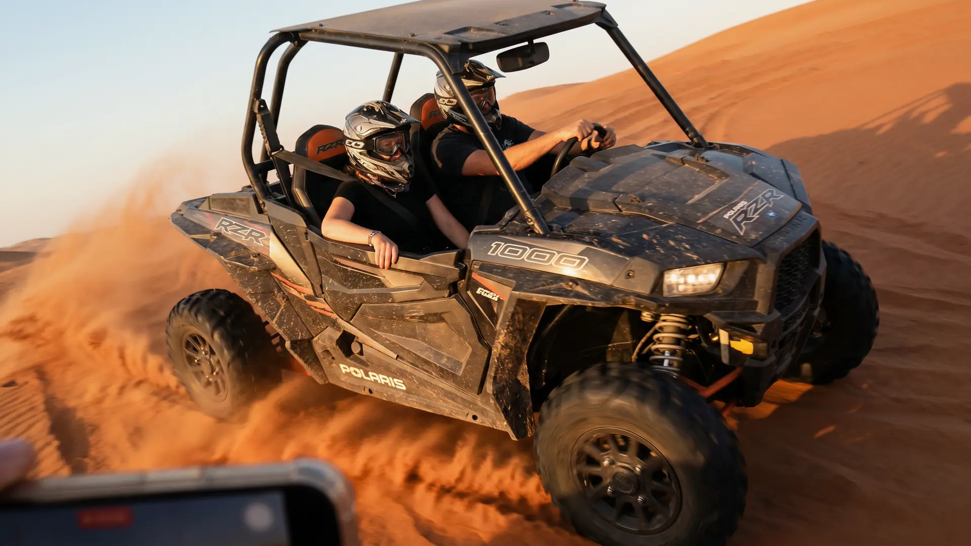 30 Minute Dune Buggy Dubai Polaris dune buggy ride in Lahbab red dunes Dubai - Desert Buggy Rental Dubai