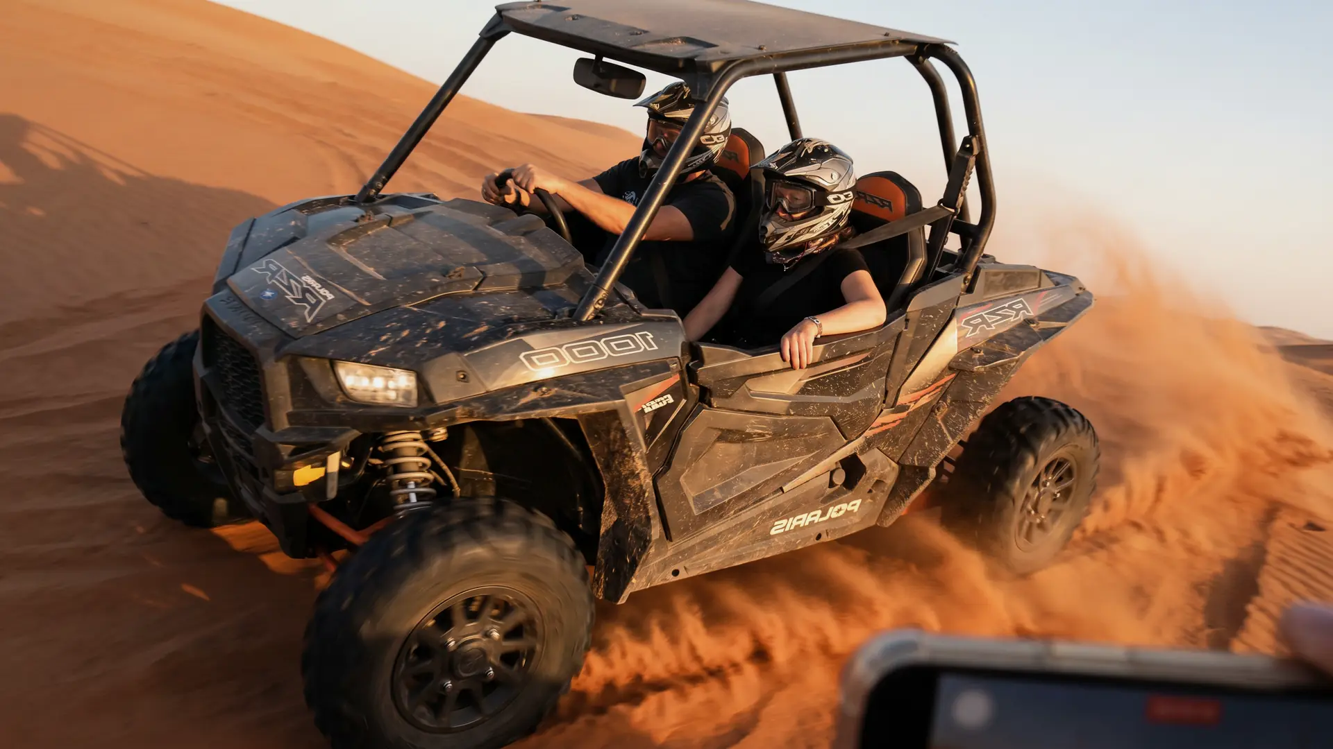 Can-Am Maverick X3 2-Seater Dubai Can-Am dune buggy ride in Lahbab red dunes Dubai - Desert Buggy Rental Dubai