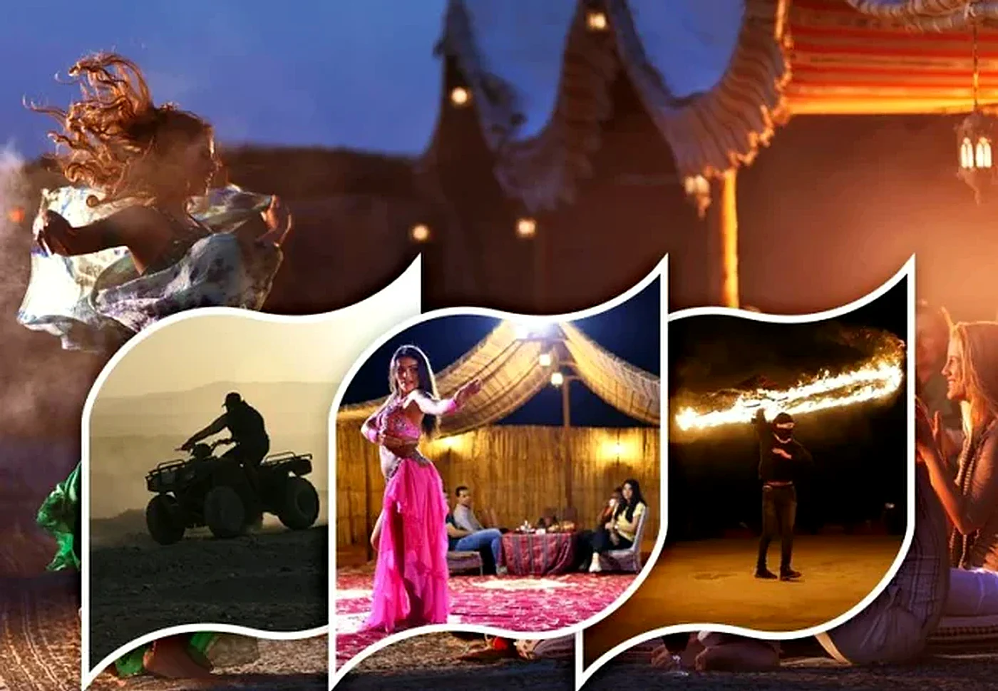 Evening desert safari with 30-minute ATV quad ride and Bedouin BBQ dinner in Dubai - Desert Buggy Rental Dubai