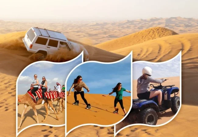 Desert Safari Dubai from AED 225 combo package with Dubai desert activities - Desert Buggy Rental Dubai