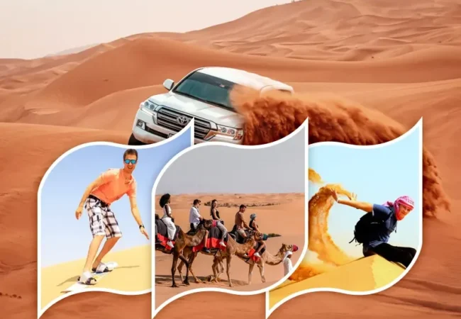 Desert Safari Dubai from AED 225 combo package with Dubai desert activities - Desert Buggy Rental Dubai