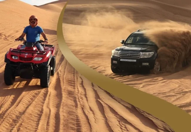 Desert Safari Dubai from AED 225 desert safari scene in Lahbab red dunes Dubai - Desert Buggy Rental Dubai