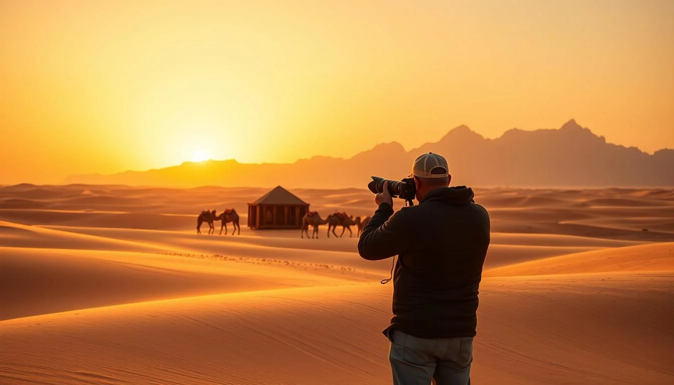 Hiring a Dubai Desert Photographer: Capture Magic