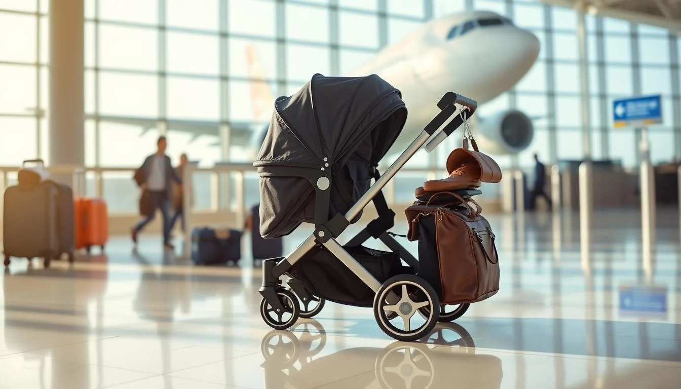 How much does it cost to take a buggy on a plane?