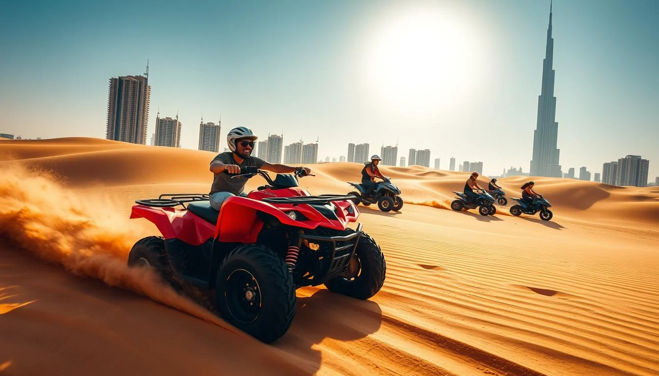 How much is quad biking in Dubai?