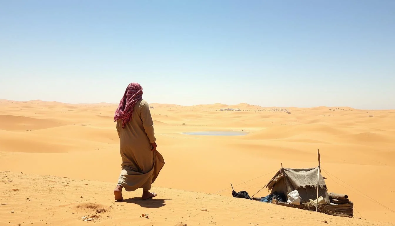 How to survive in the Arabian desert?