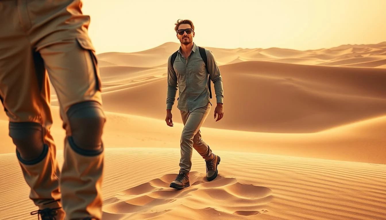 What do you wear when dune bashing?