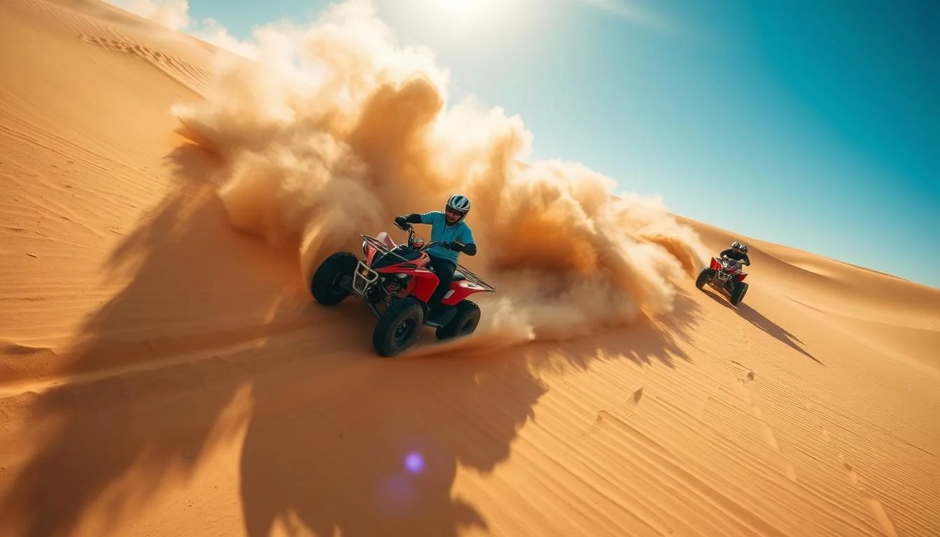Experience the Dunes: Desert Quad Biking Tours in Dubai
