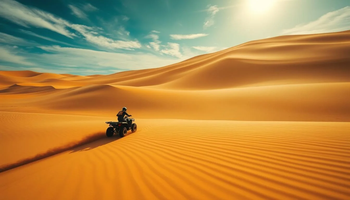 Experience the Dunes of Dubai with a Quad Bike Desert Safari