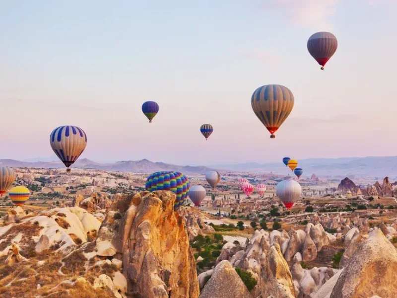 An Exhilarating Hot Air Balloon Ride