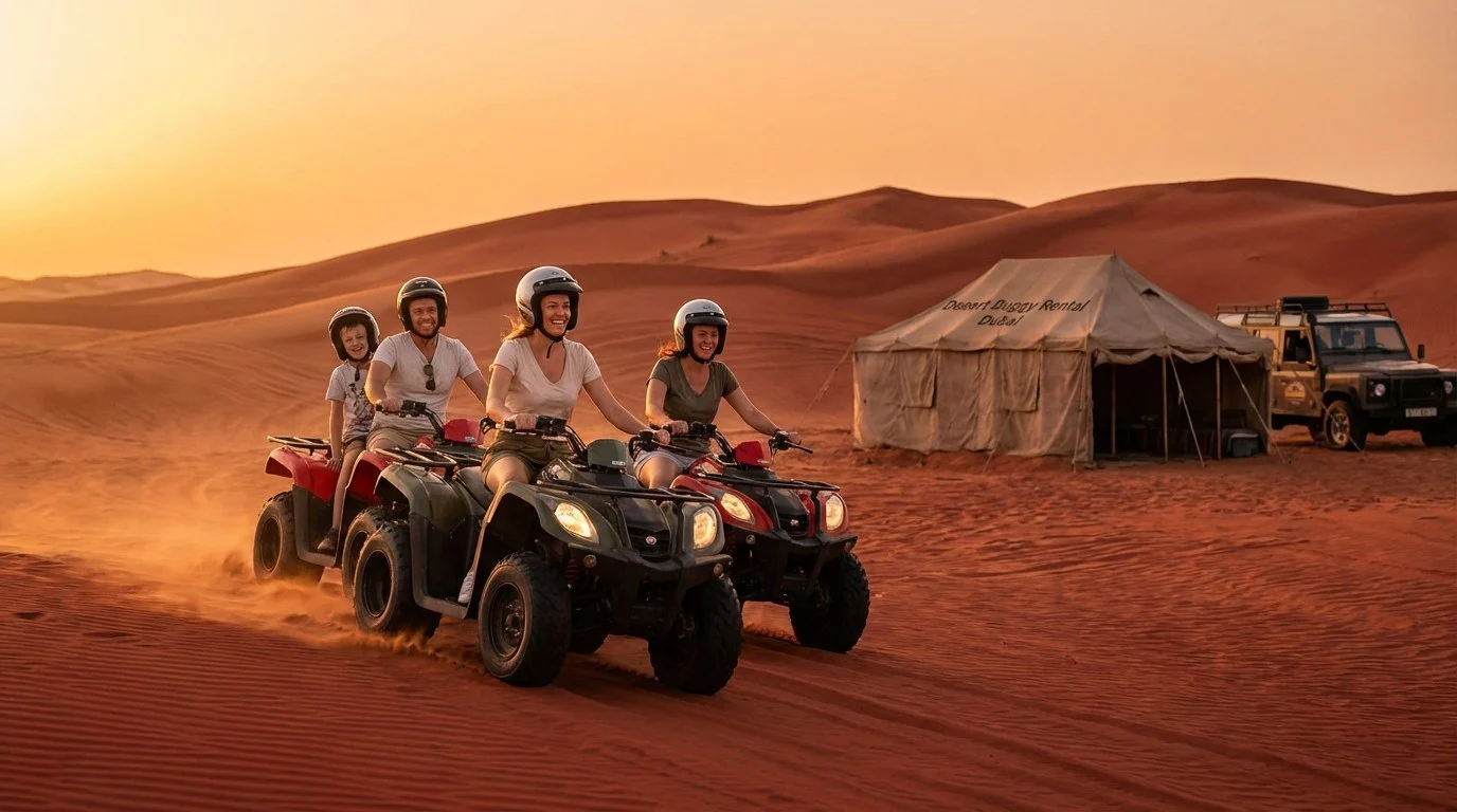 My Family Found the Secret Spot for Quad Biking in Dubai