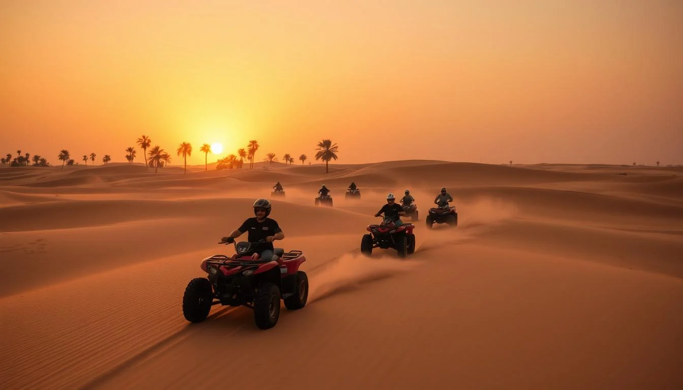 Exhilarating Morning Quad Biking Tours in Dubai with Desert Buggy Rental