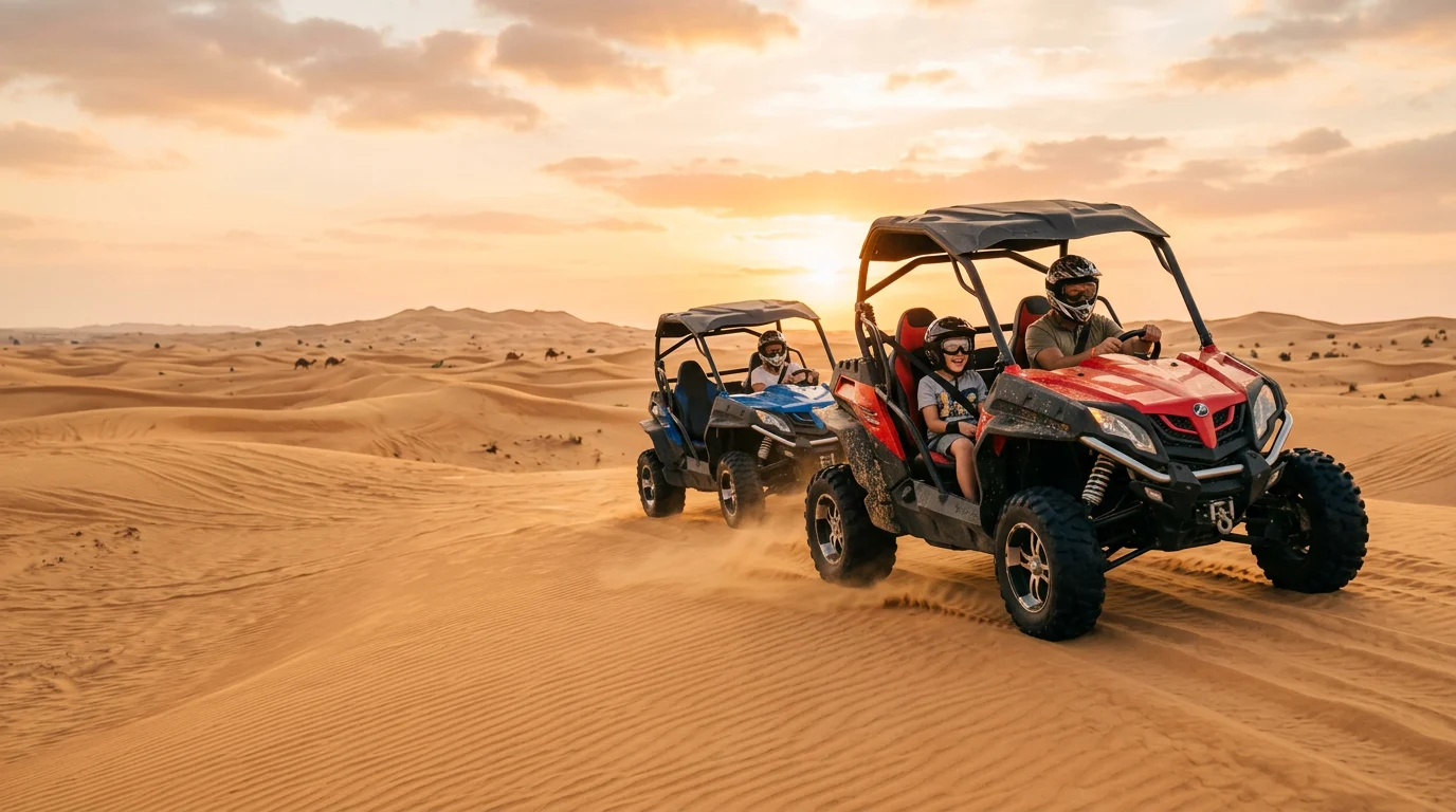 Is an Abu Dhabi Desert Safari Family Experience Safe