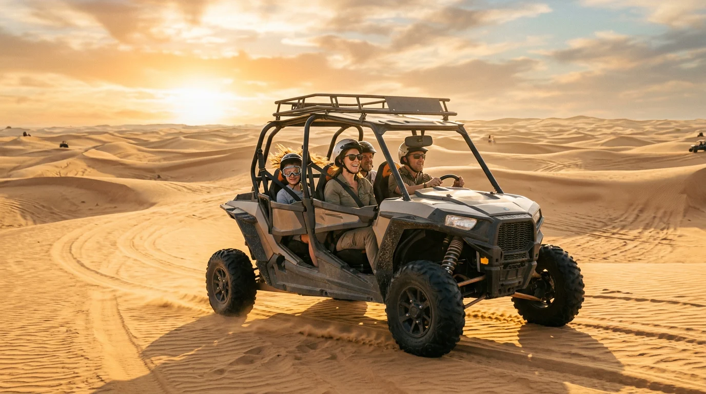 Is an Abu Dhabi Dune Buggy Rental Safe for Families