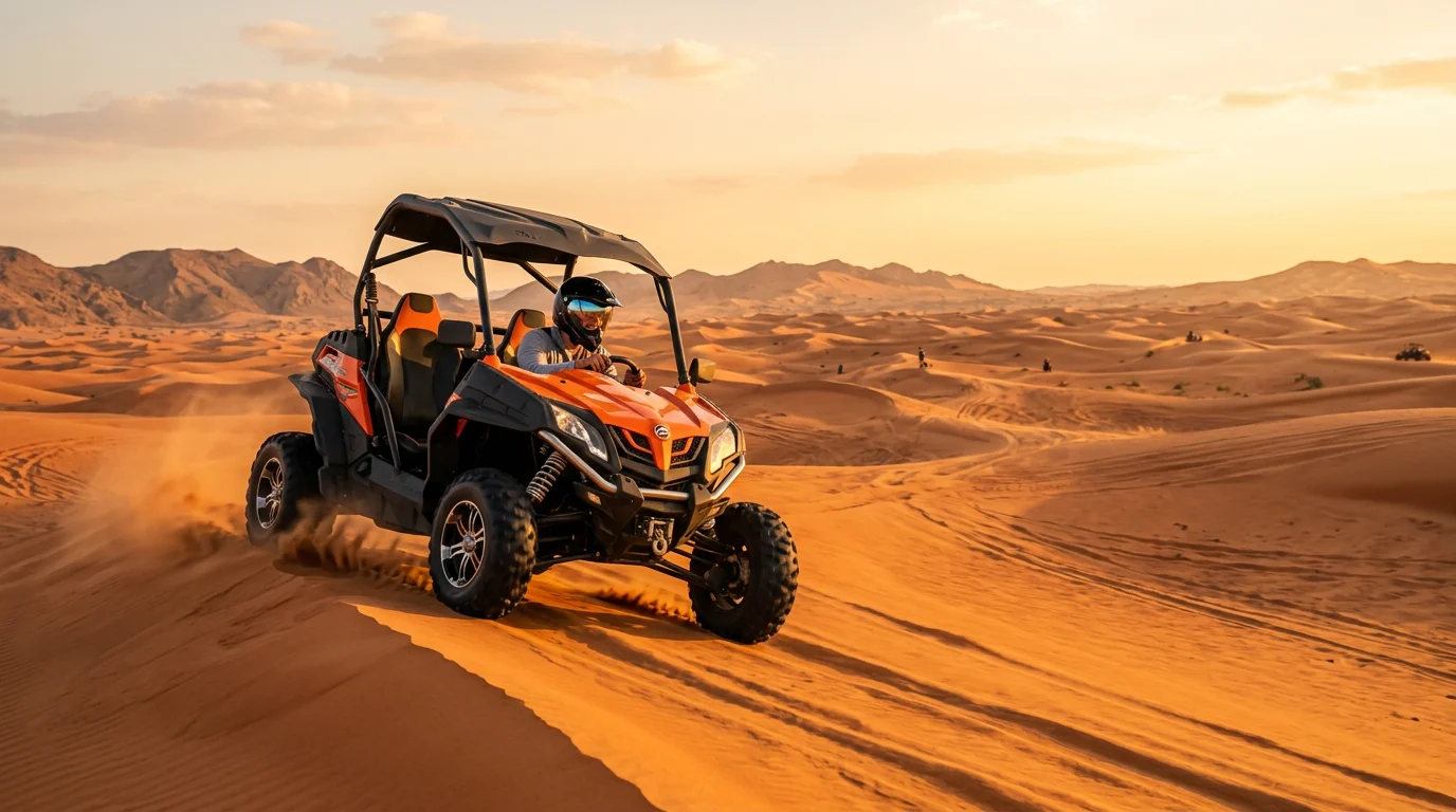 Wild Dubai Red Dunes ATV Adventure in Lahbab