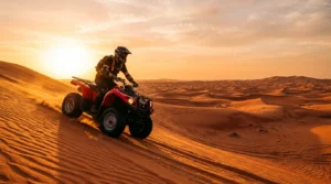 My Wild Ride on a Dubai Red Dunes ATV in Lahbab Desert