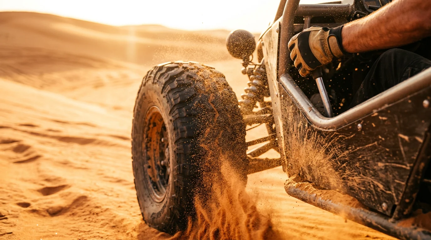 4 seater buggy at Desert Buggy Rental Dubai