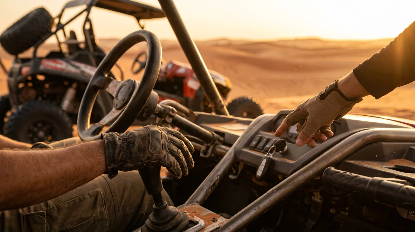 Lahbab Red Dunes Buggy at Desert Buggy Rental Dubai