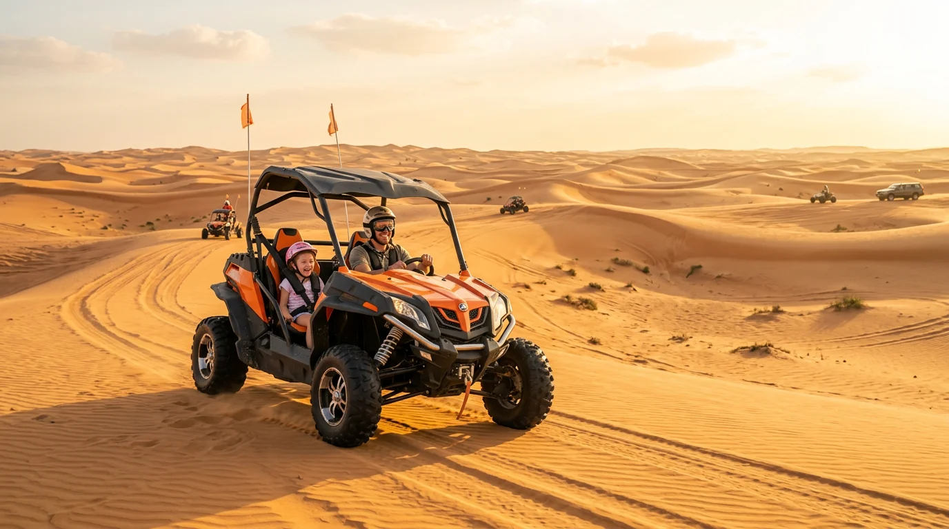 Is a Dune Buggy Rental Dubai Tour Safe for Kids