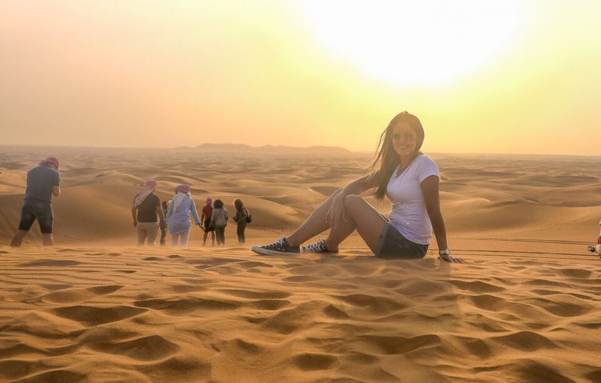 Classic Red Dune Evening Desert Safari + 30 Min ATV + Bedouin BBQ Dinner Experience