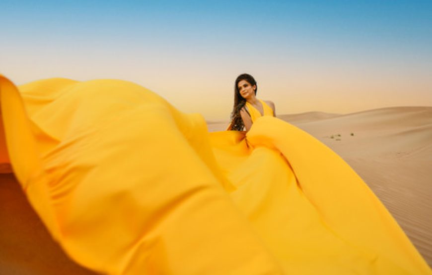 Desert Flying Dress Photoshoot ( VIP  Package)