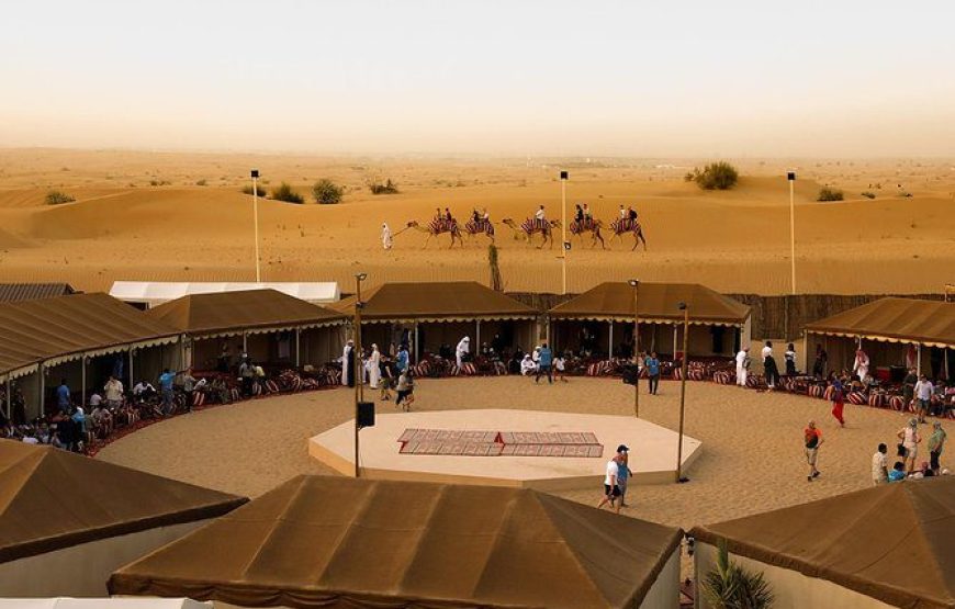 Red Dunes and Camel Safari with Overnight Stay Camp (Standard Package)
