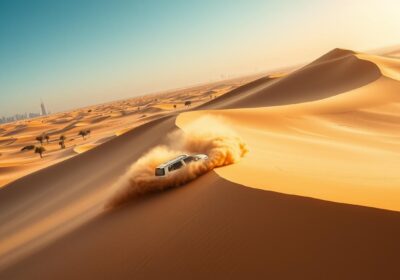 Dune bashing Dubai