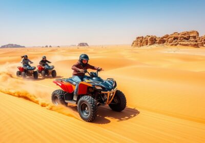 Experience Qatar’s Desert Adventure: Quad Biking in Khor Al Adaid