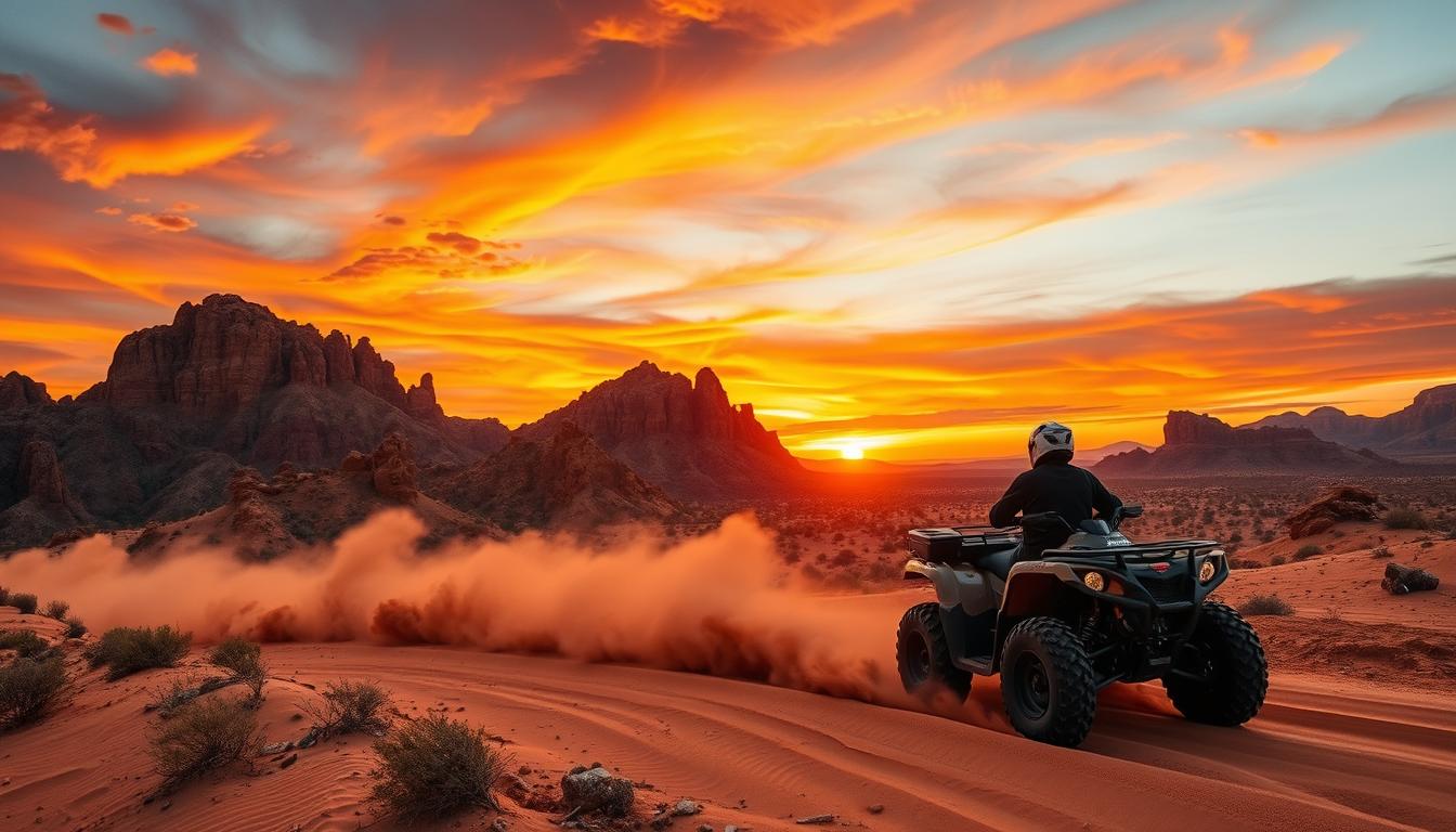 Exploring the Vast Sands of Libya: Quad Biking in the Acacus Mountains