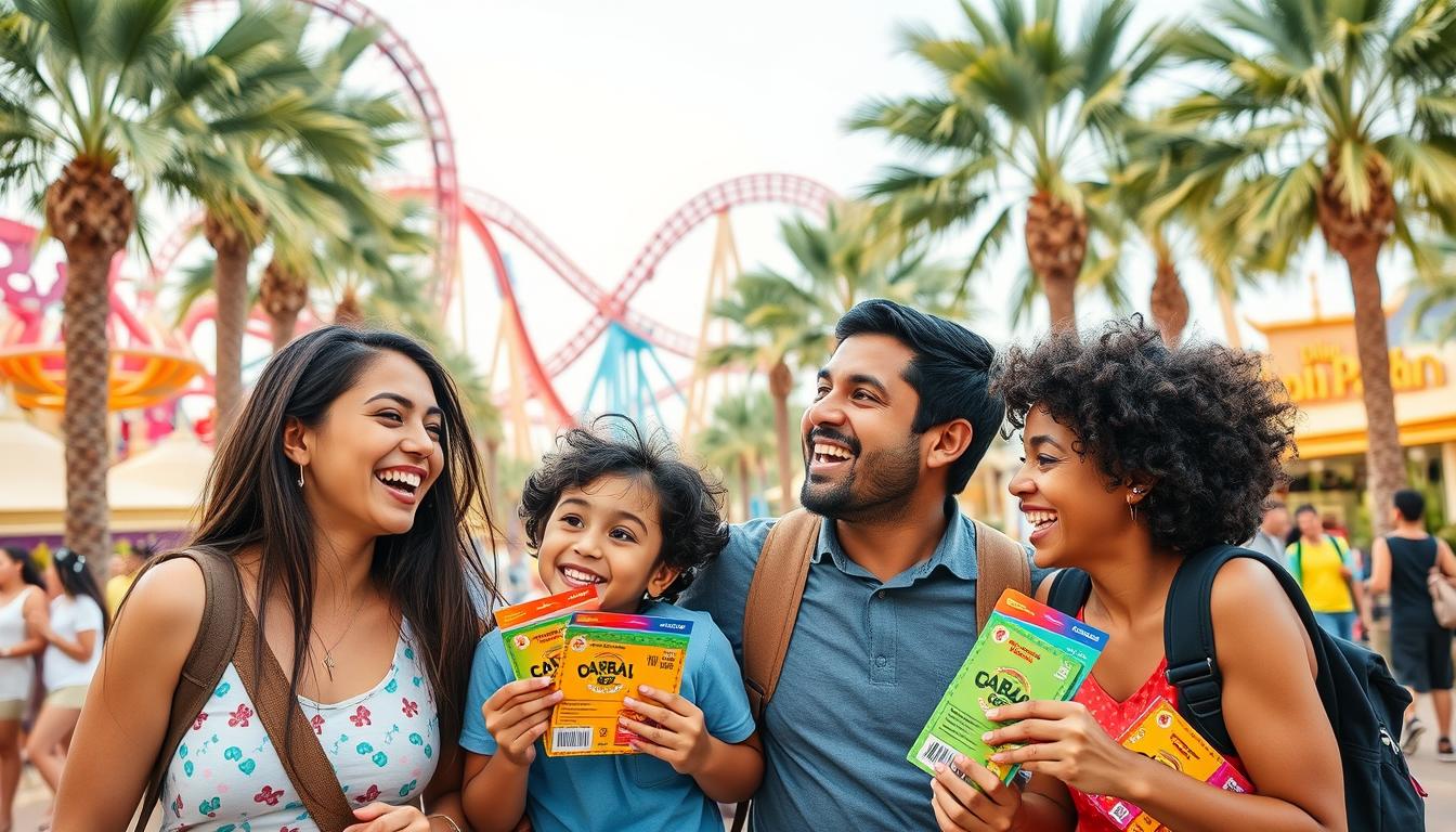 Family ticket packages Dubai Parks