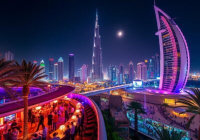 Nightlife in Dubai for tourists