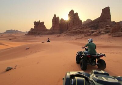 Quad Biking Through Jordan’s Eastern Desert: A Desert Adventure Near Azraq