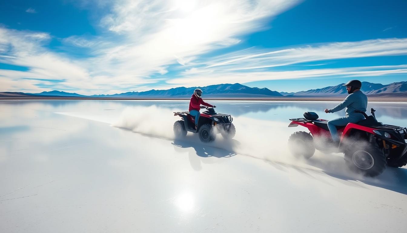 Quad Biking in Bolivia: The Thrill of the Uyuni Salt Flats and Siloli Desert