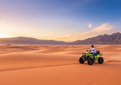 Riding Through Mongolia’s Gobi Desert: A Quad Biking Experience