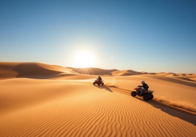 Sahara Desert Adventures in Western Sahara: Quad Biking through the Dunes