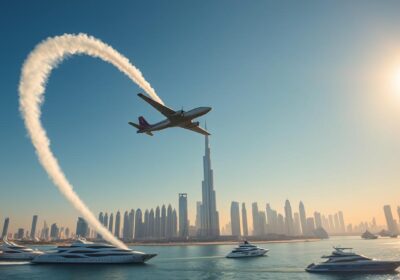 Aerobatic flights Dubai