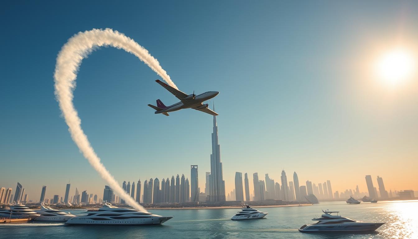 Aerobatic flights Dubai