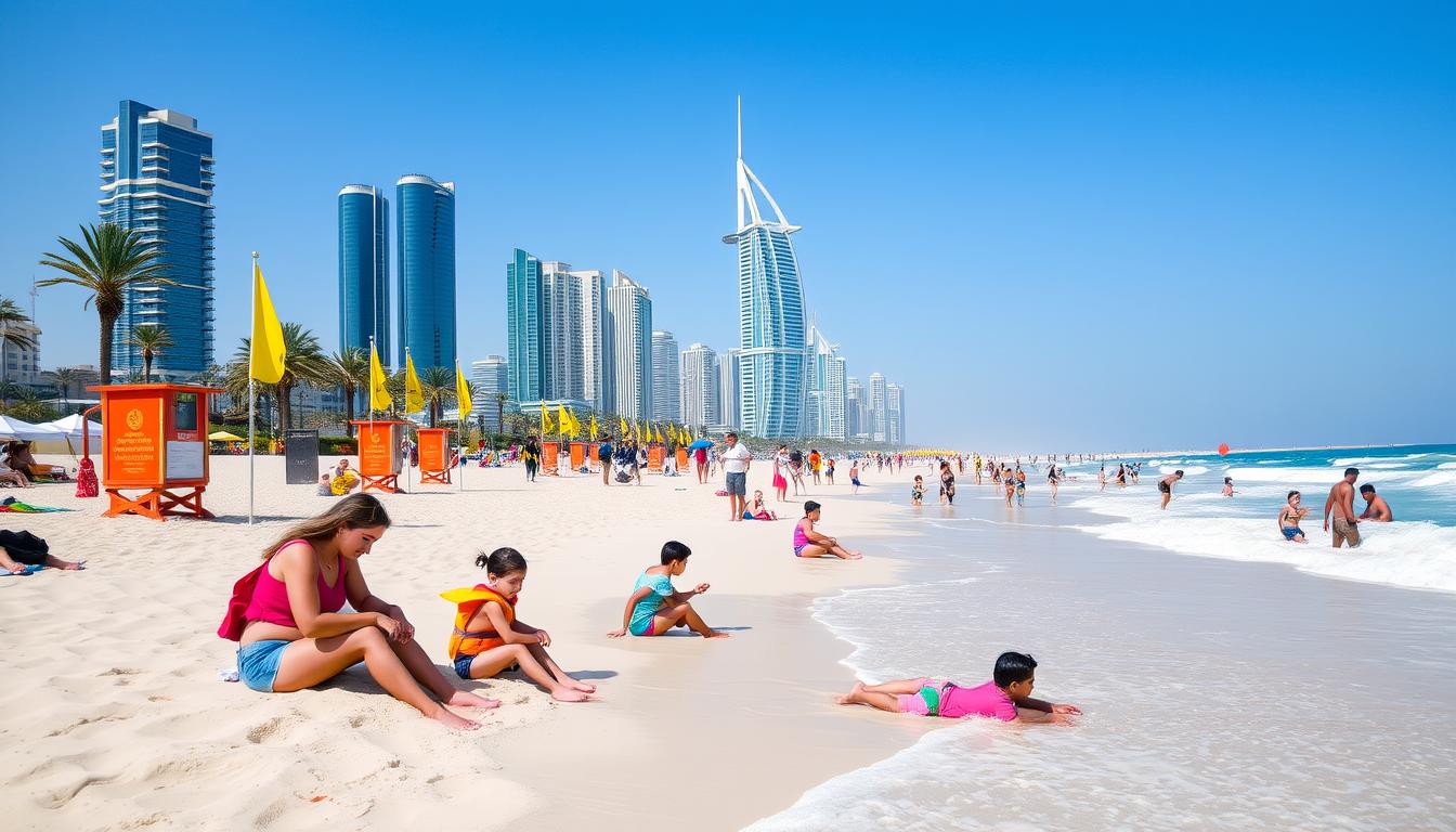 Beach safety tips Dubai