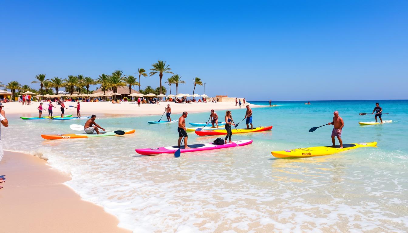 Beginner watersports Jumeirah Beach