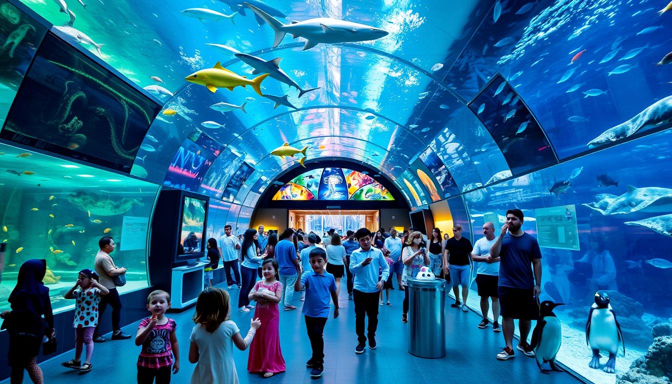 Dubai Aquarium family activities