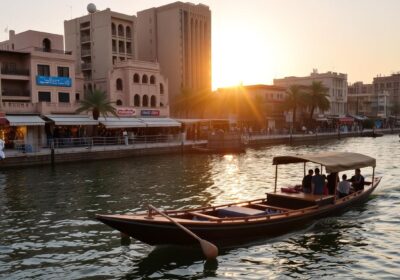 Dubai Creek Abra rides