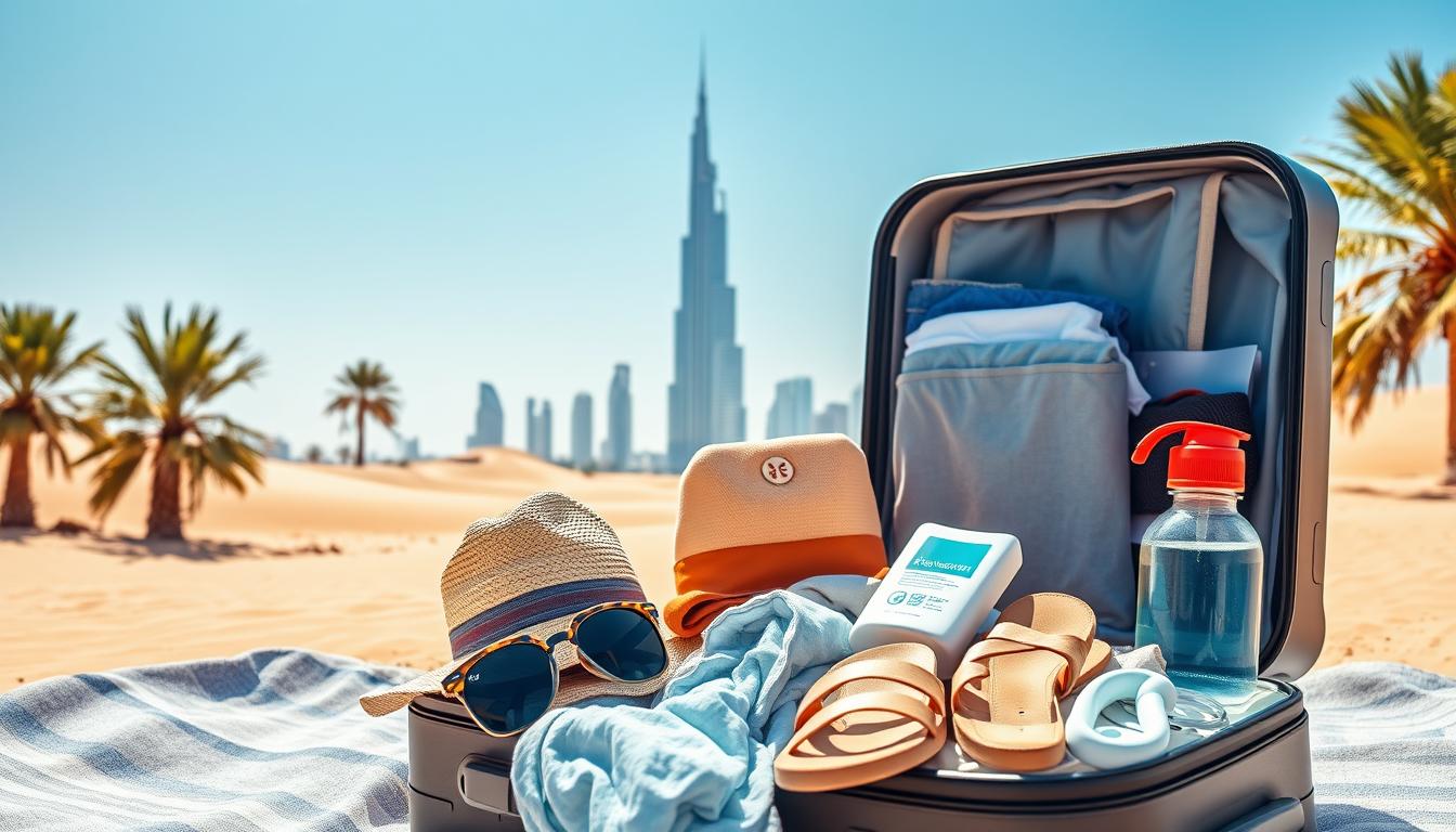 Dubai summer packing tips