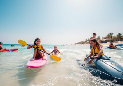 Family watersports Jumeirah Beach