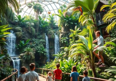 Green Planet Dubai indoor rainforest