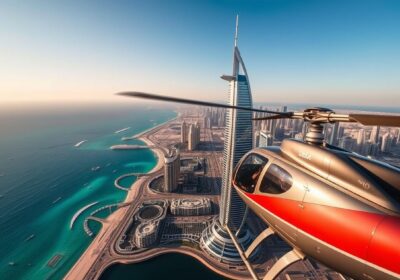 Helicopter tours Dubai