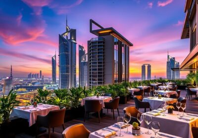 Rooftop restaurants Dubai